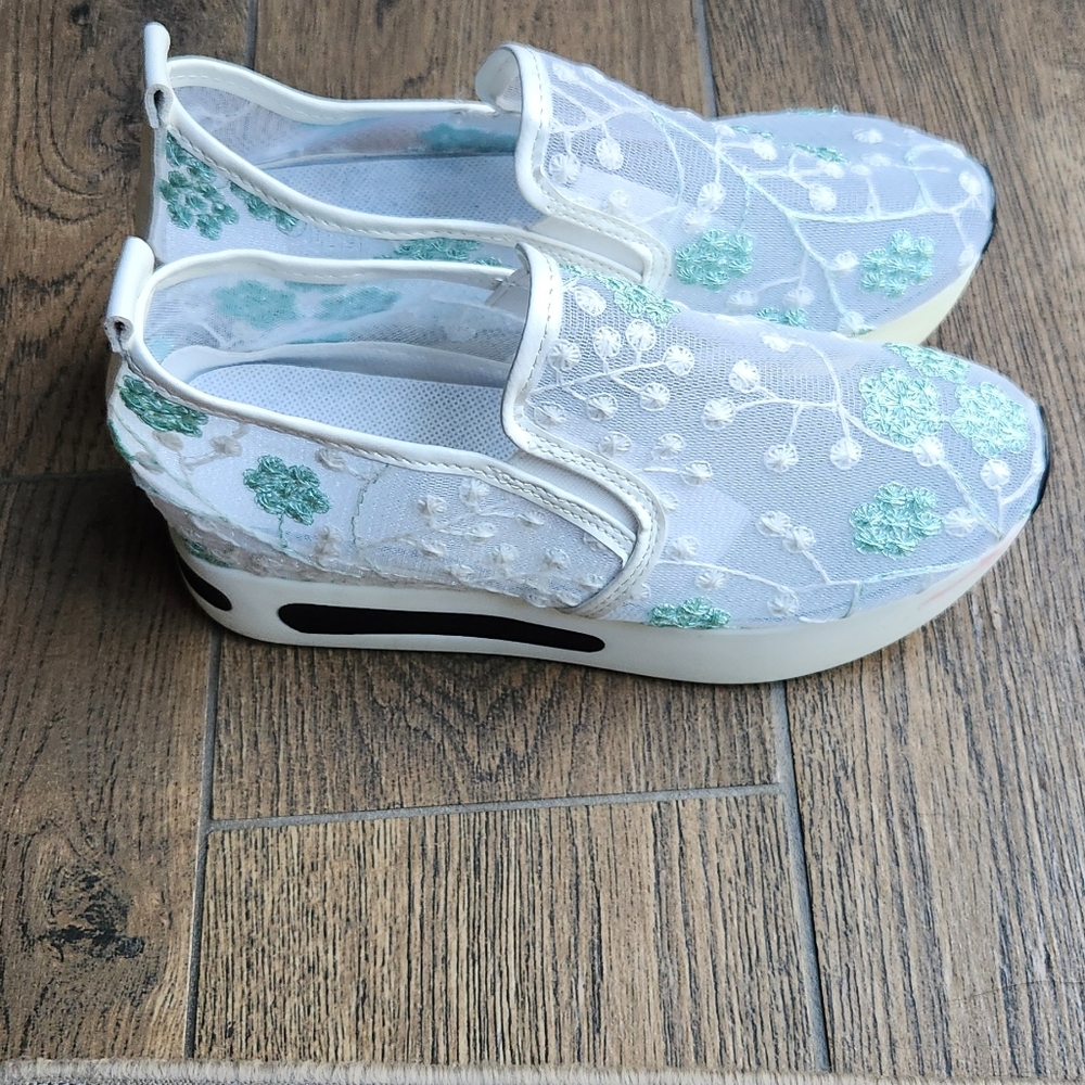 Lace Mesh Sneakers